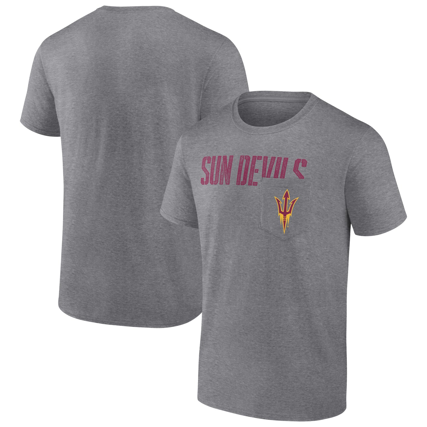 Men’s Heather Gray Arizona State Sun Devils T-Shirt