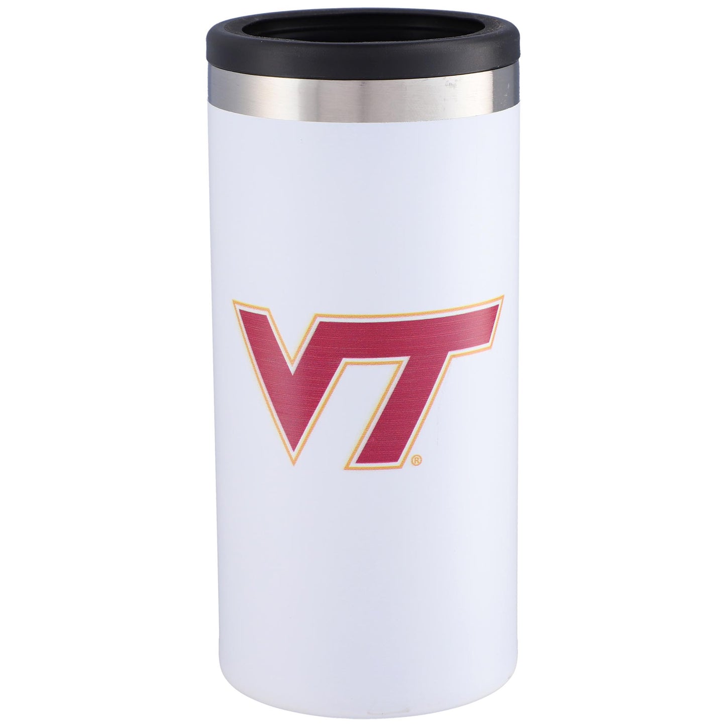 Virginia Tech Hokies Team Logo 12oz. Slim Can Holder