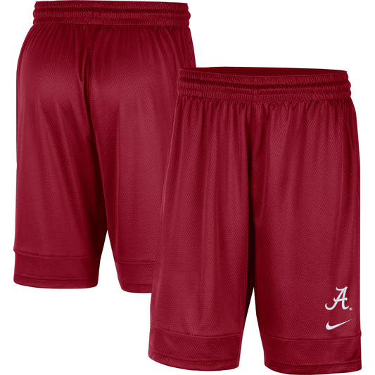 Men's Nike Crimson Alabama Crimson Tide Fast Break Team Performance Shorts