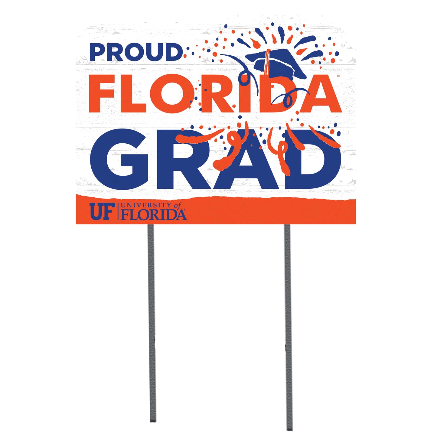 Florida Gators 18'' x 24'' Proud Grad Yard Sign