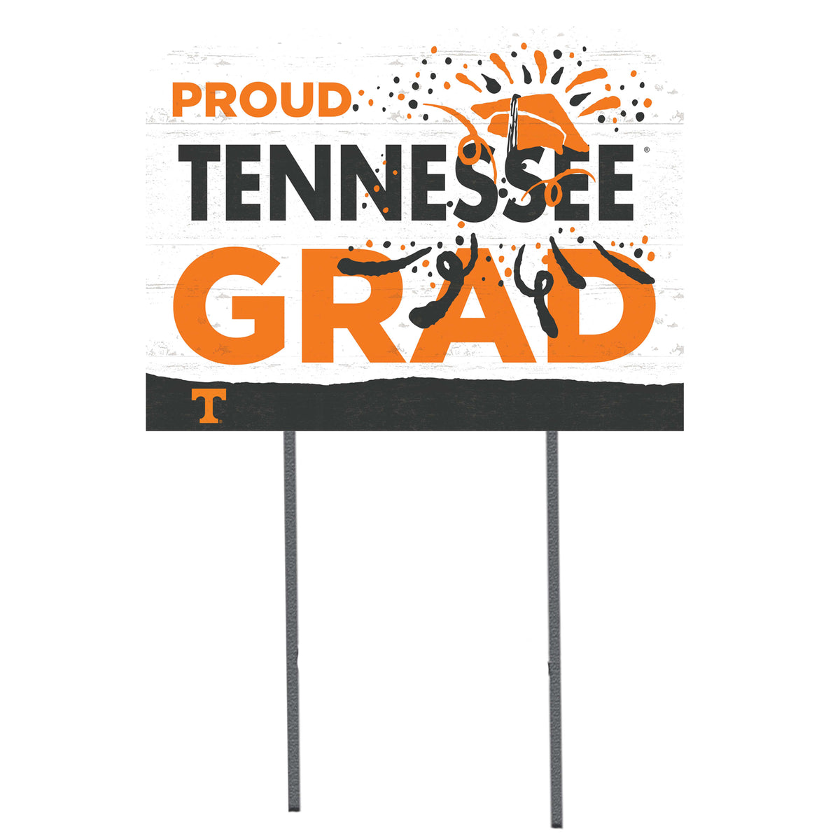Tennessee Volunteers 18'' x 24'' Proud Grad Yard Sign
