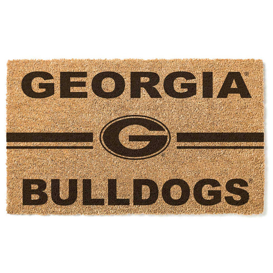 Georgia Bulldogs 18" x 30" Team Logo Doormat