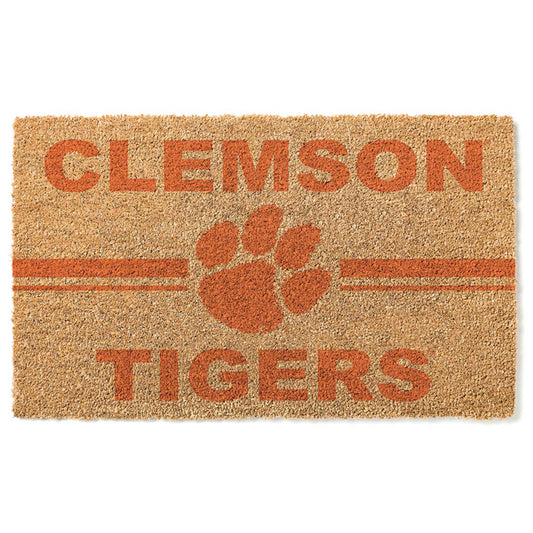 Clemson Tigers 18" x 30" Team Logo Doormat