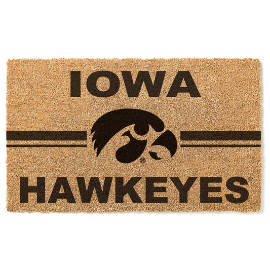 Iowa Hawkeyes 18" x 30" Team Logo Doormat