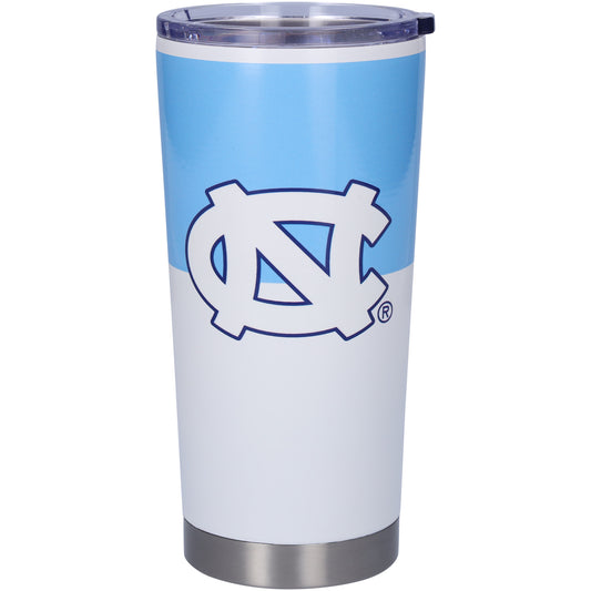 North Carolina Tar Heels 20oz. Colorblock Stainless Tumbler