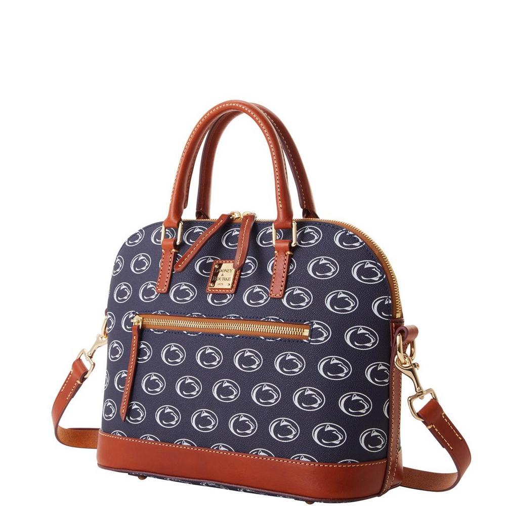 Dooney & Bourke Penn State Nittany Lions Signature Zip Satchel Purse