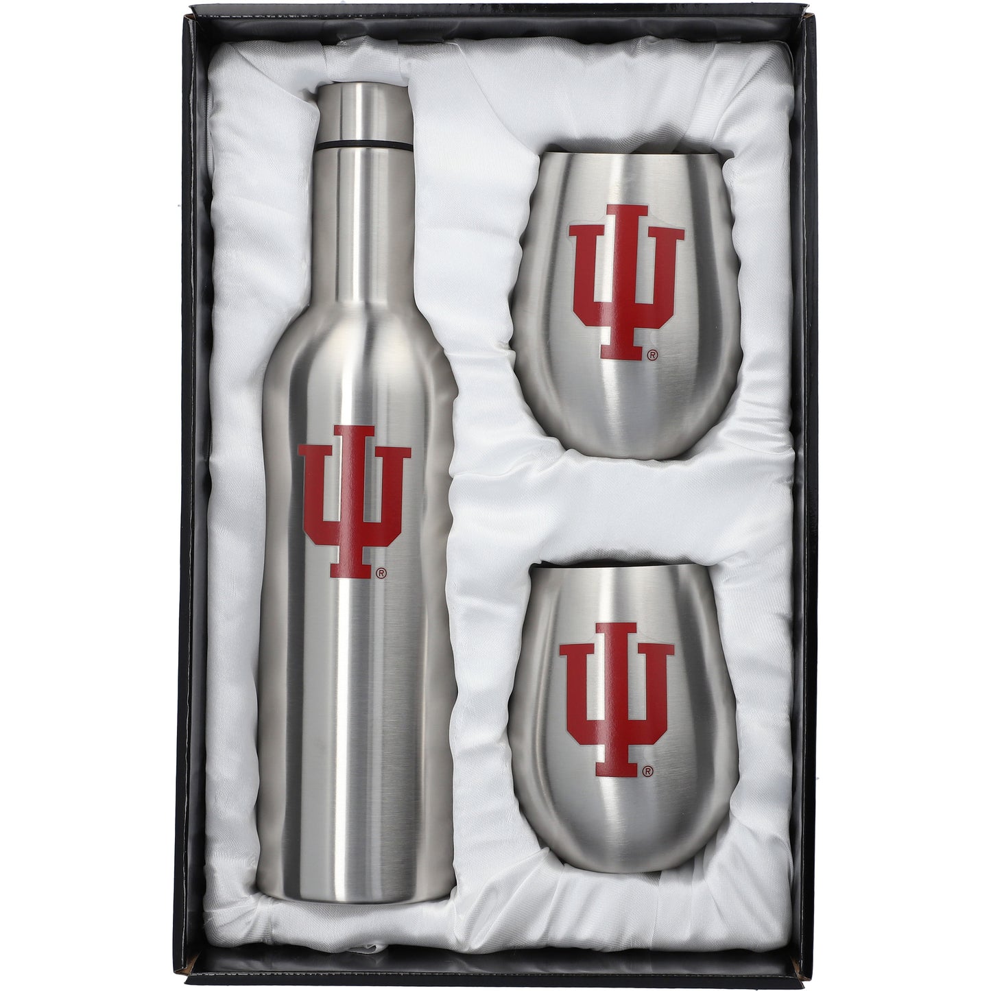 Indiana Hoosiers 28oz. Stainless Steel Bottle & 12oz. Tumblers Set