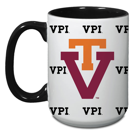 Virginia Tech Hokies 15oz. Vintage Repeat Java Mug