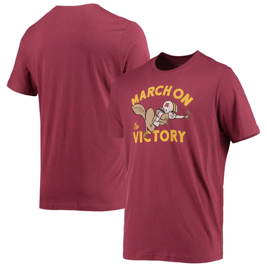 Men's Homefield Heathered Maroon Minnesota Golden Gophers Vintage Team T-Shirt