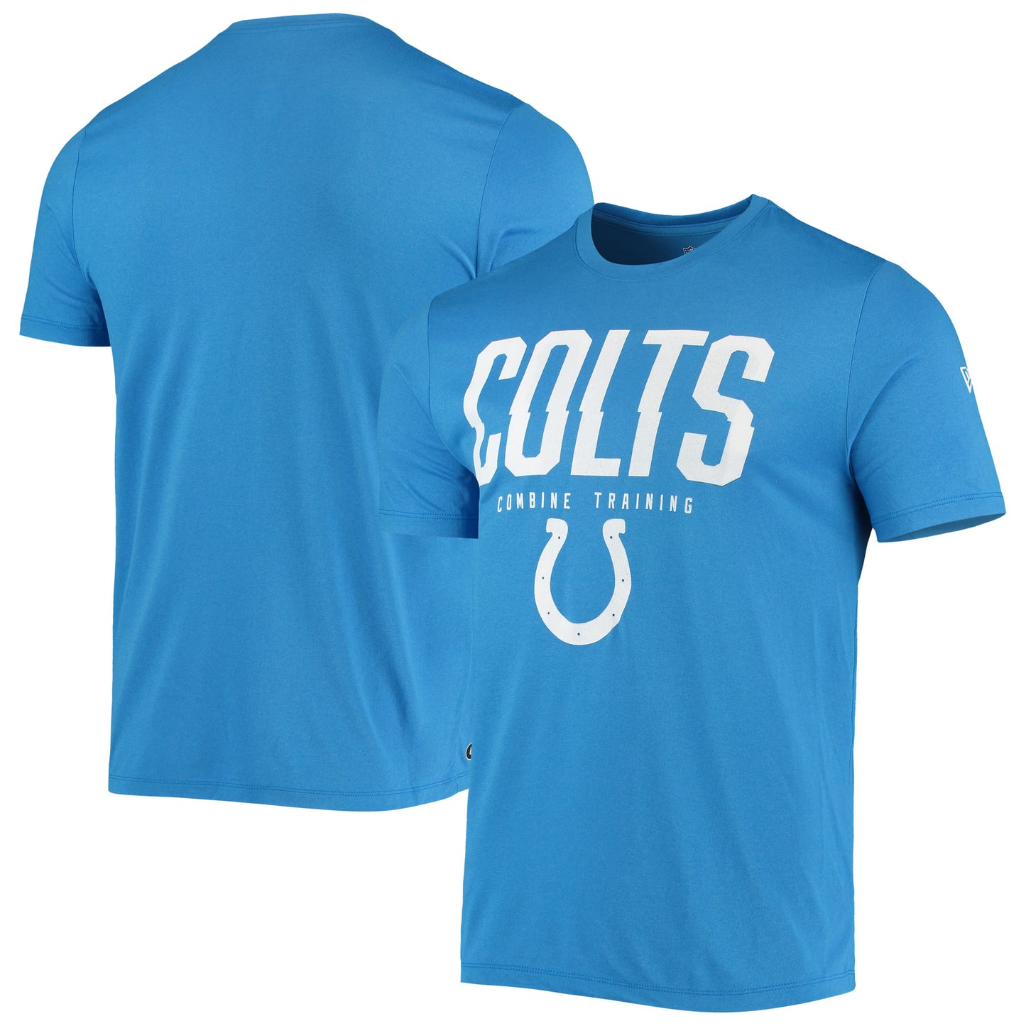 Men's New Era Royal Indianapolis Colts Combine Authentic Big Stage T-Shirt