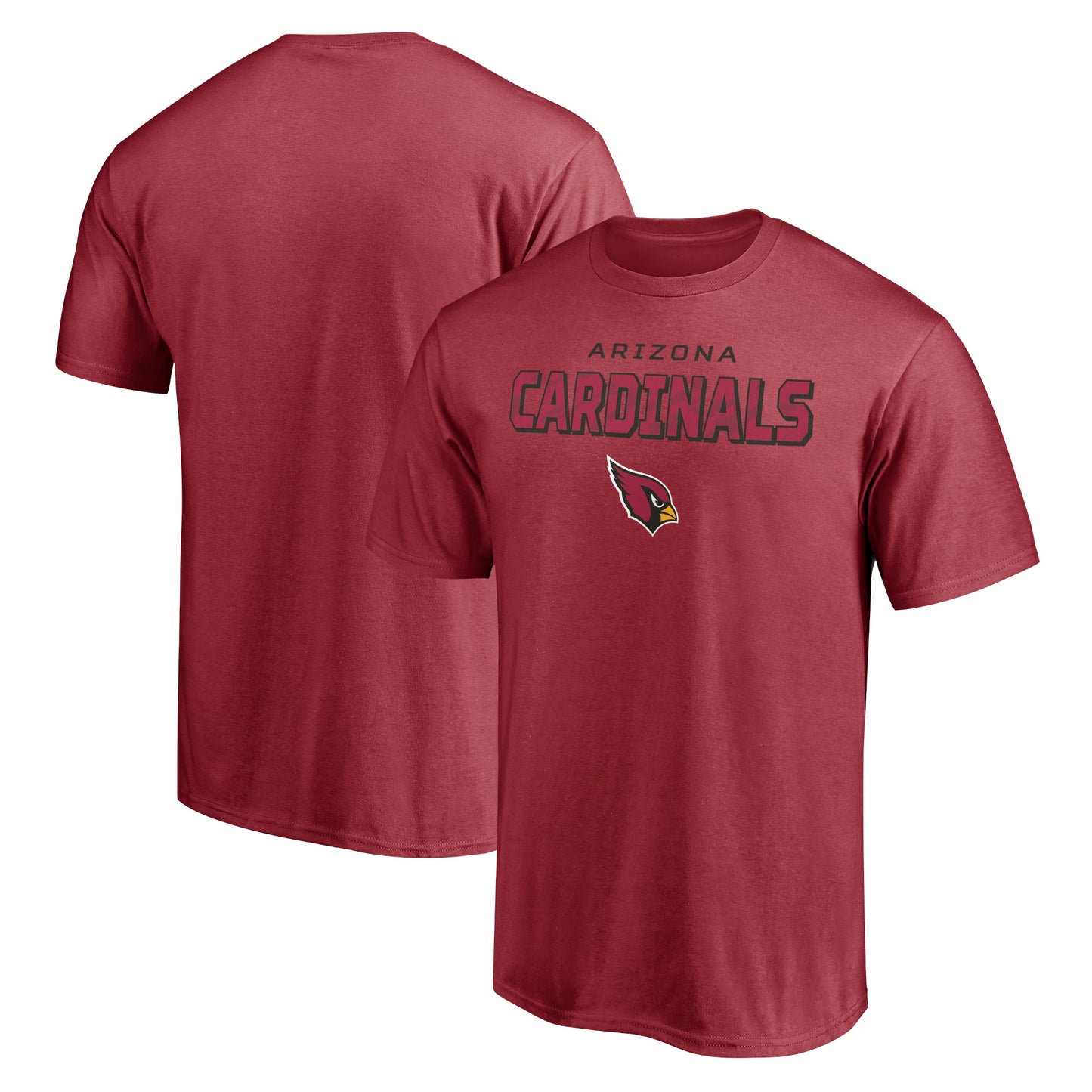 Men's Fanatics Cardinal Arizona Cardinals Moving Target T-Shirt