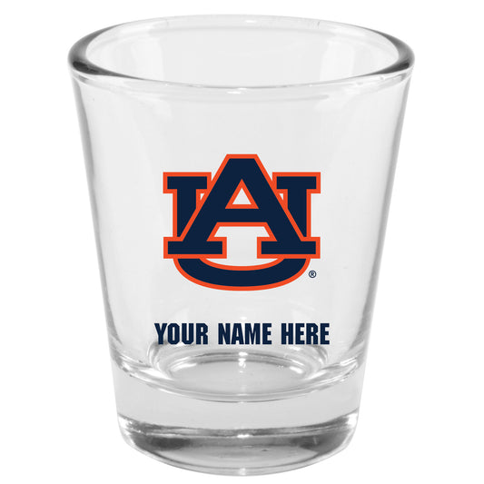 Auburn Tigers 2oz. Personalized Shot Glass