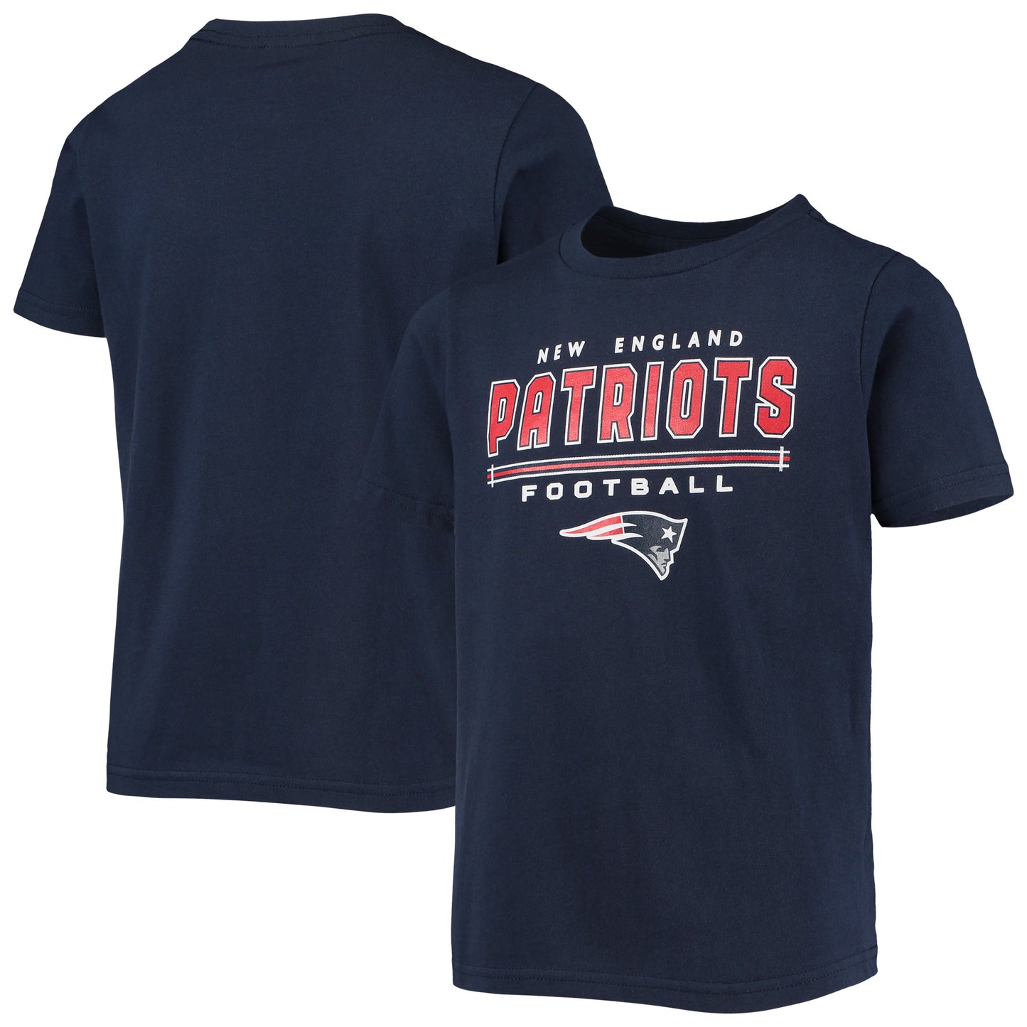 Youth Navy New England Patriots T-Shirt