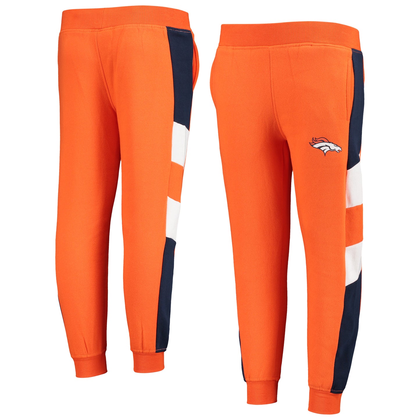 Youth Orange Denver Broncos Fleece Lounge Pants