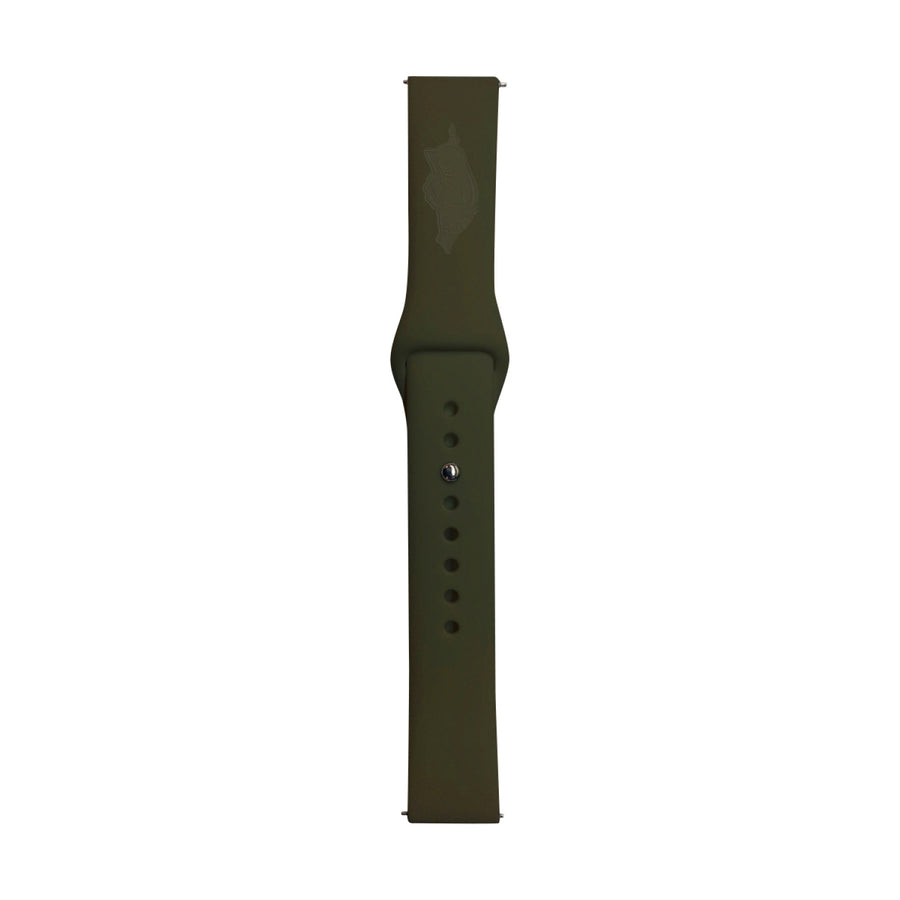 Hunter Green Arkansas Razorbacks Samsung 22mm Watch Band