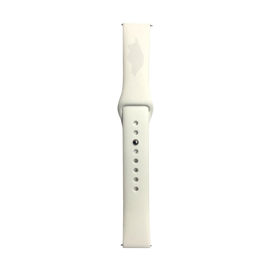 White Arkansas Razorbacks Samsung 22mm Watch Band