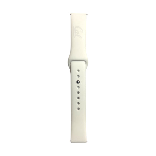 White Cal Bears Samsung 22mm Watch Band