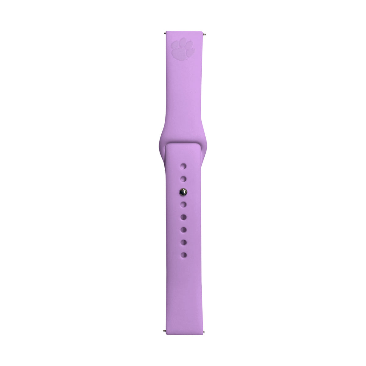 Purple Clemson Tigers Samsung 22mm Watch Band