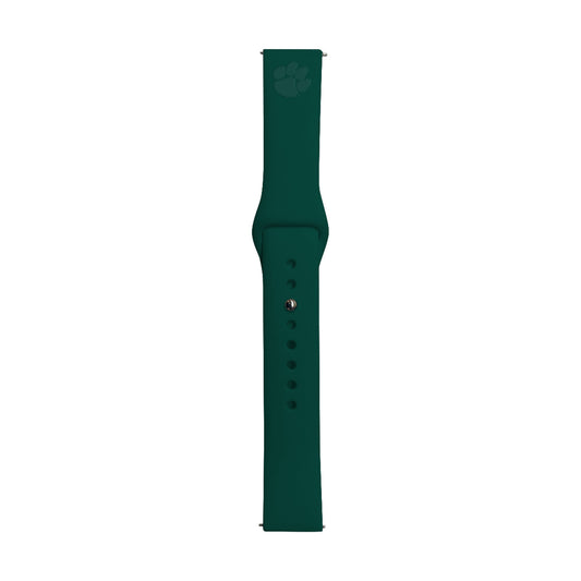 Teal Clemson Tigers Samsung 22mm Watch Band