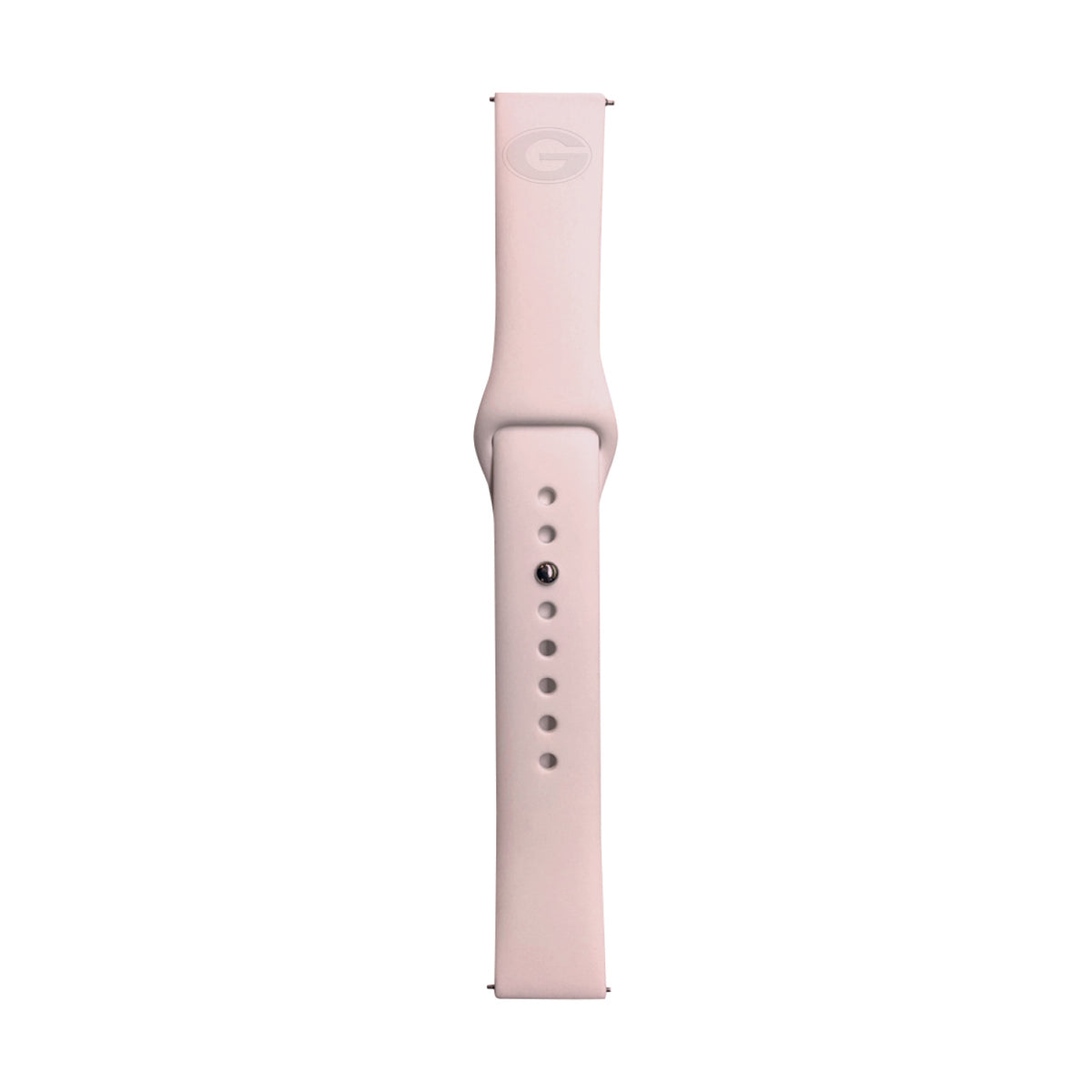 Pink Georgia Bulldogs Samsung 22mm Watch Band