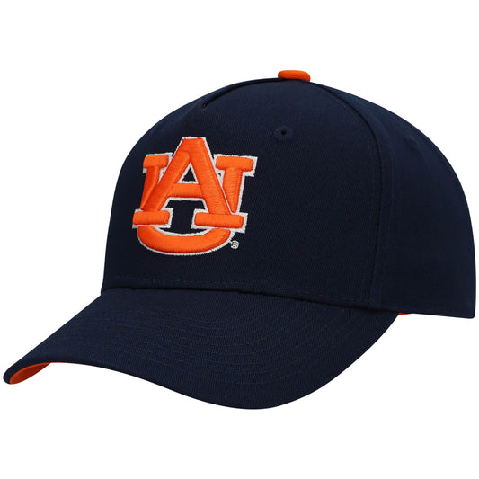 Youth Navy Auburn Tigers Precurved Snapback Hat