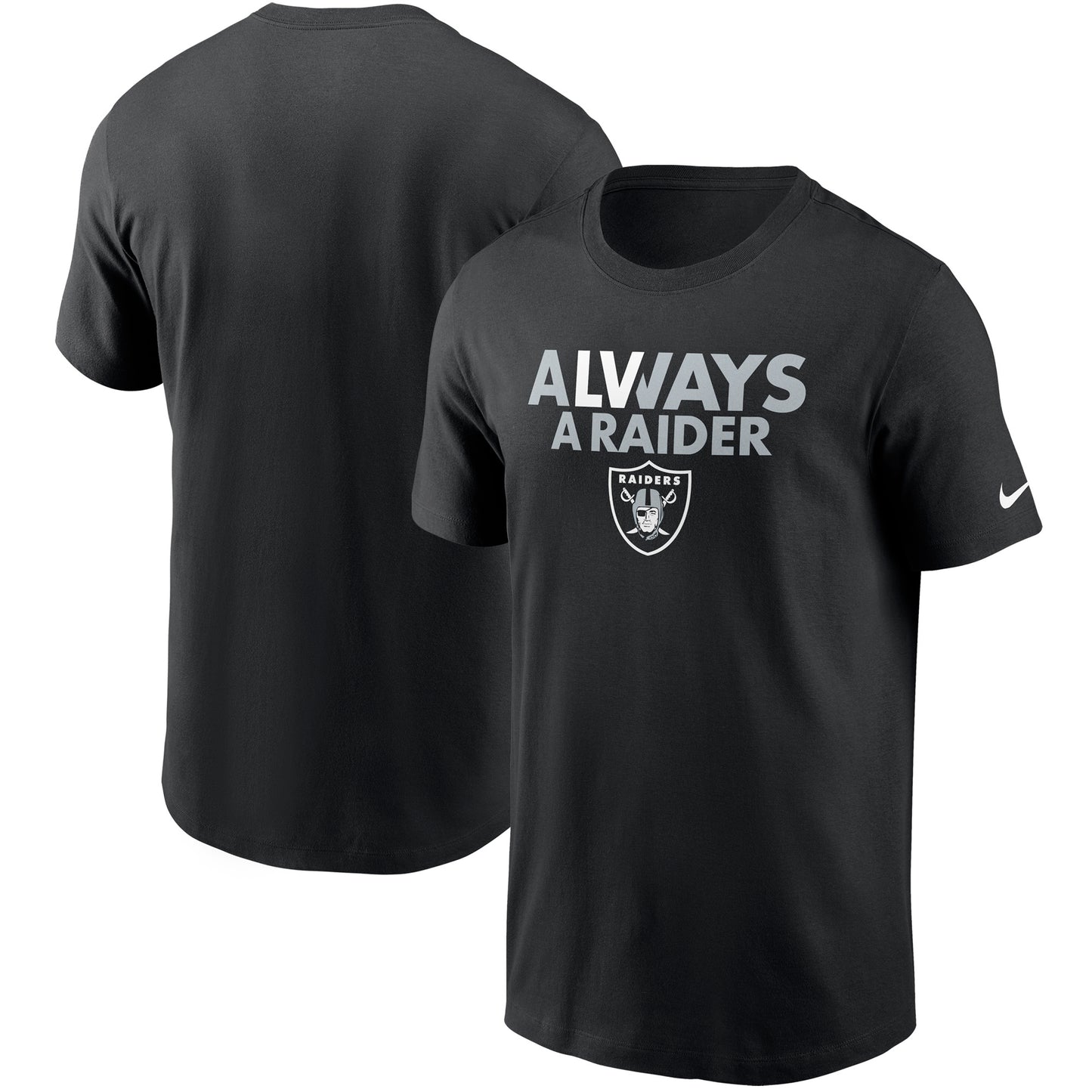 Men's Nike Black Las Vegas Raiders Hometown Collection Always T-Shirt