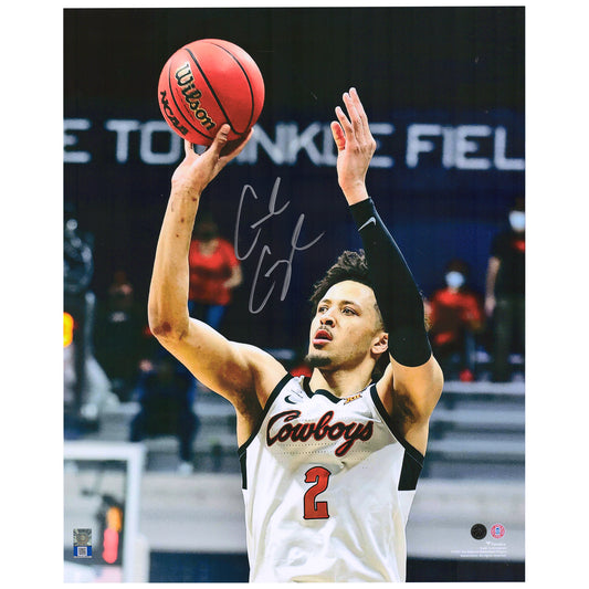 Cade Cunningham Oklahoma State Cowboys Autographed 16" x 20" Shooting Photograph