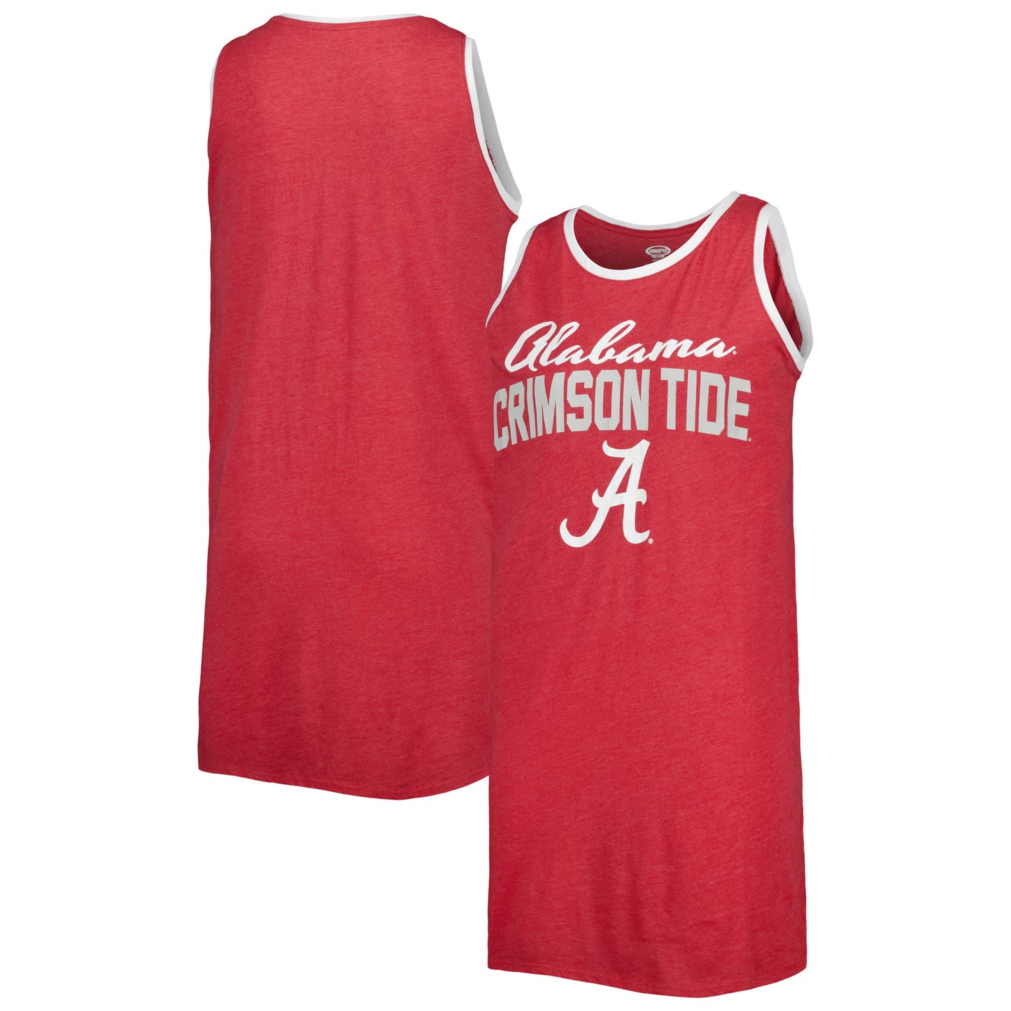 Women's Concepts Sport Crimson Alabama Crimson Tide Tank Nightshirt