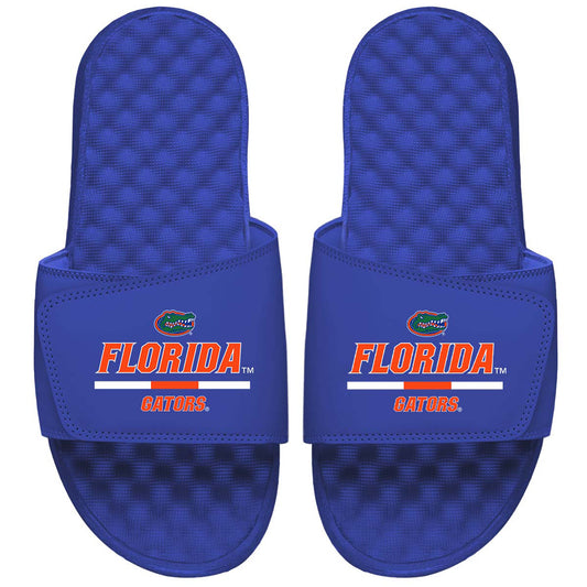 Men's ISlide Royal Florida Gators Split Bar Slide Sandals