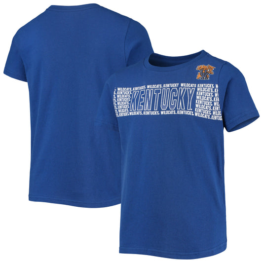 Youth Royal Kentucky Wildcats Icon Team T-Shirt