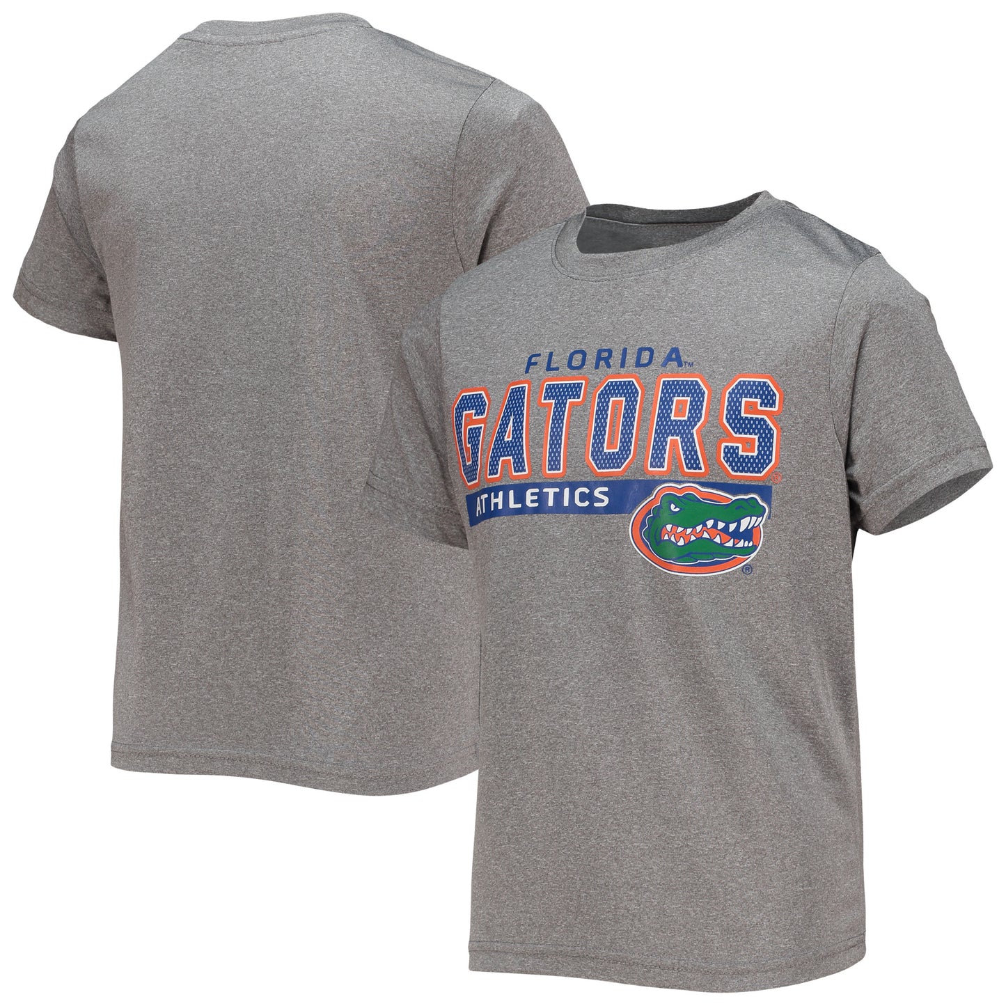 Youth Heathered Gray Florida Gators Athletics T-Shirt
