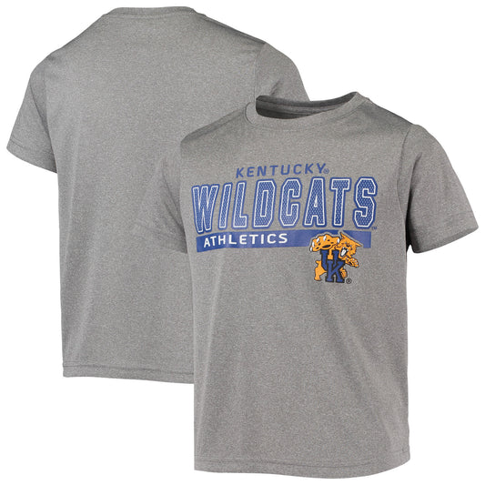 Youth Heathered Gray Kentucky Wildcats Athletics T-Shirt