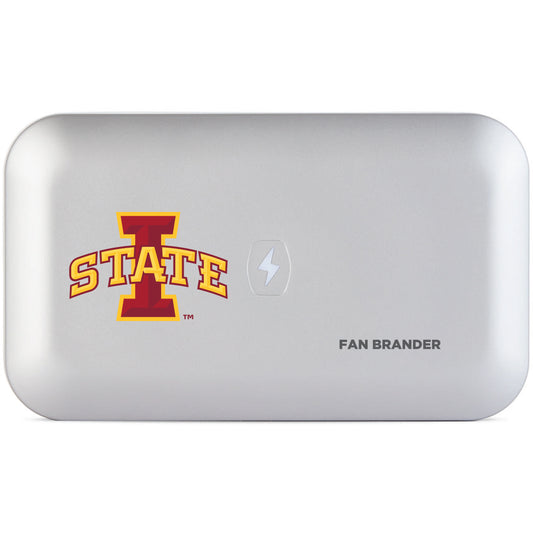 White Iowa State Cyclones PhoneSoap 3 UV Phone Sanitizer & Charger