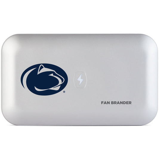 White Penn State Nittany Lions PhoneSoap 3 UV Phone Sanitizer & Charger