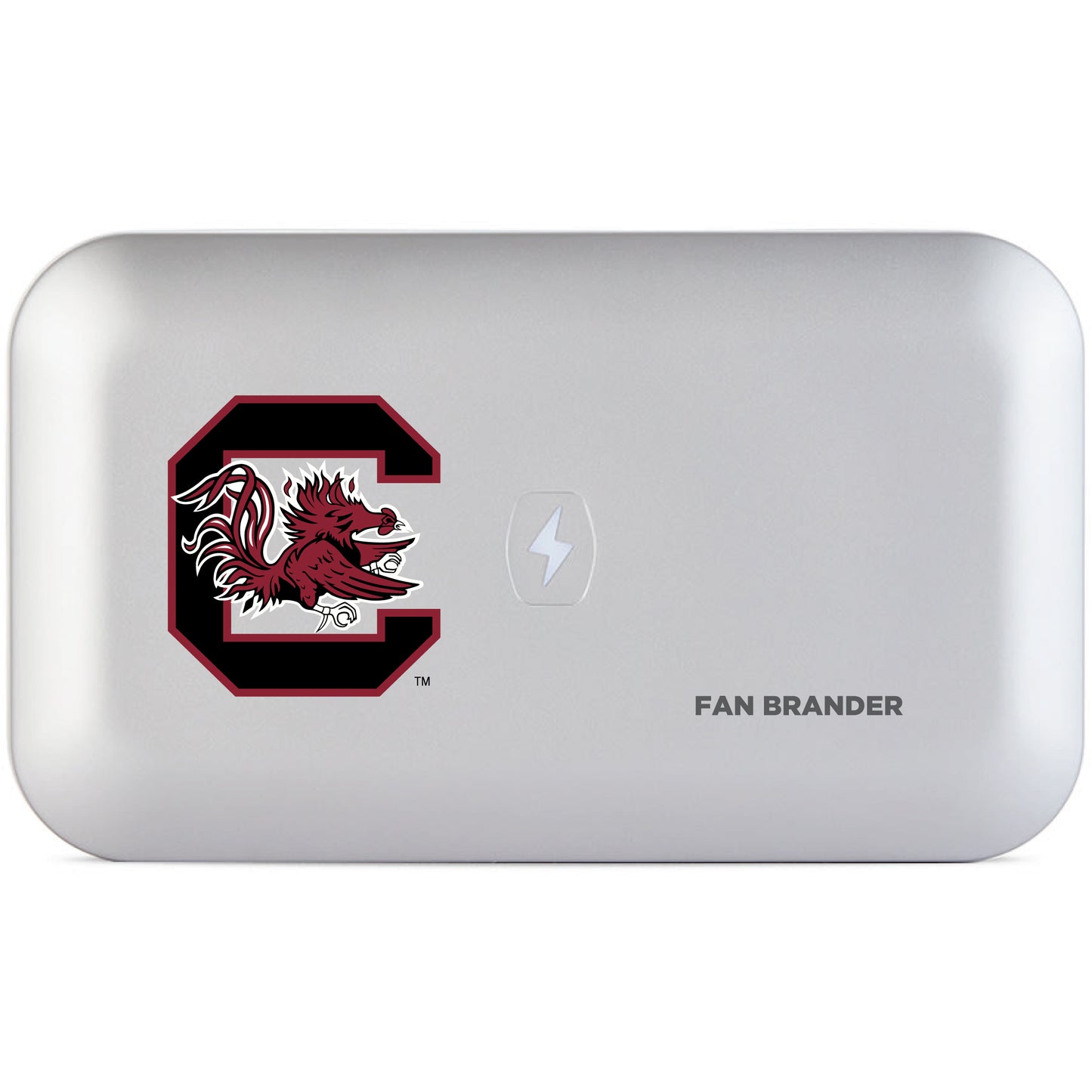 White South Carolina Gamecocks PhoneSoap 3 UV Phone Sanitizer & Charger