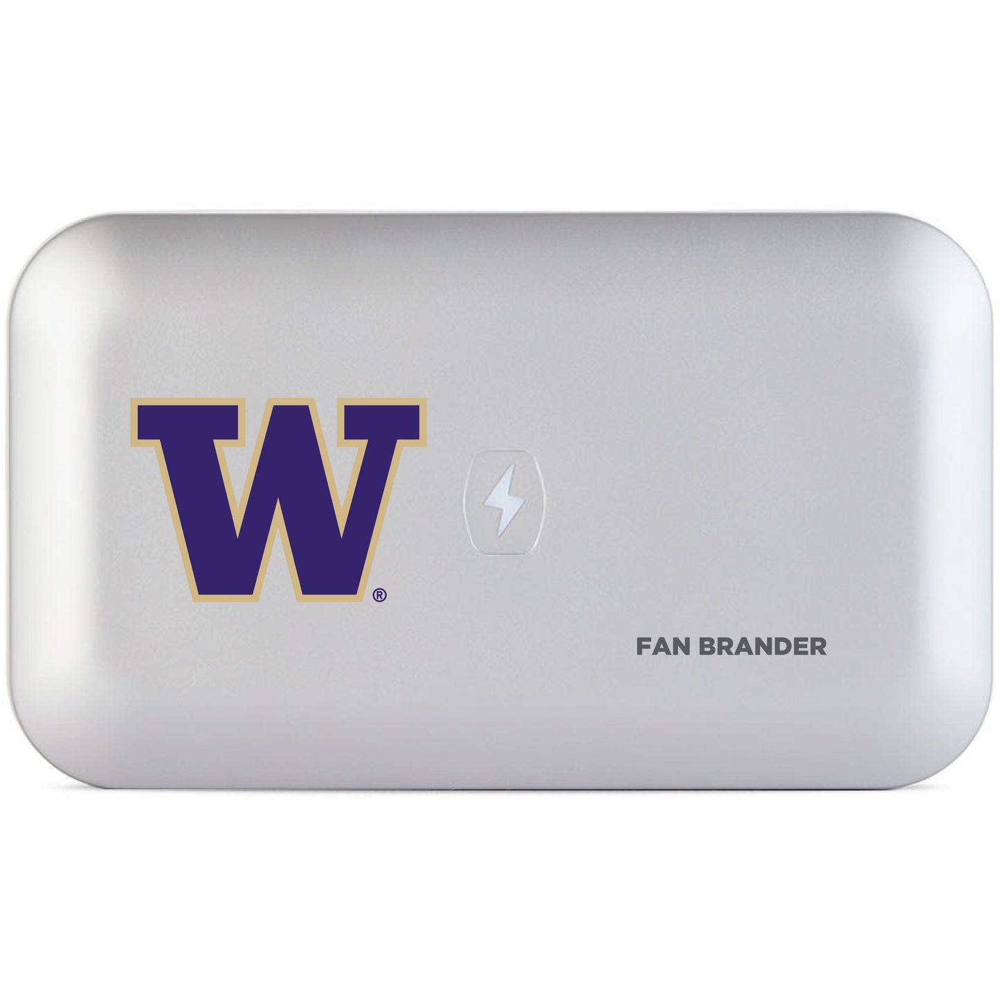 White Washington Huskies PhoneSoap 3 UV Phone Sanitizer & Charger