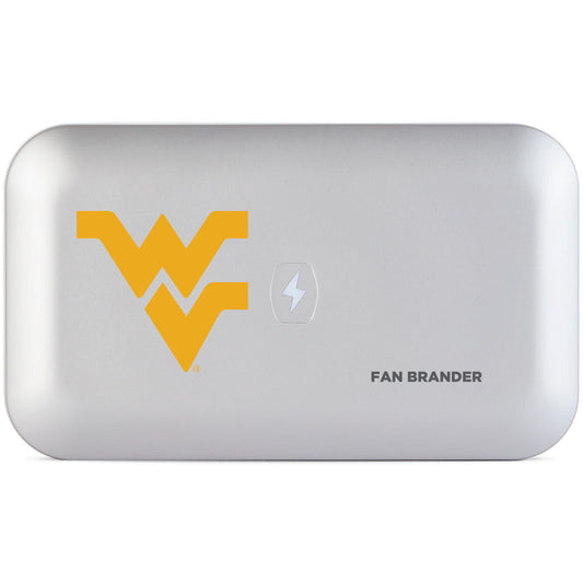 White West Virginia Mountaineers PhoneSoap 3 UV Phone Sanitizer & Charger