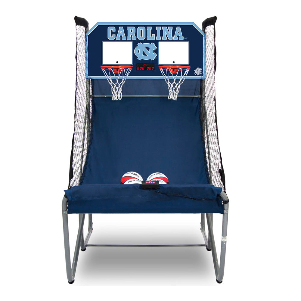 Pop-A-Shot North Carolina Tar Heels Home Dual Shot Basketball Game