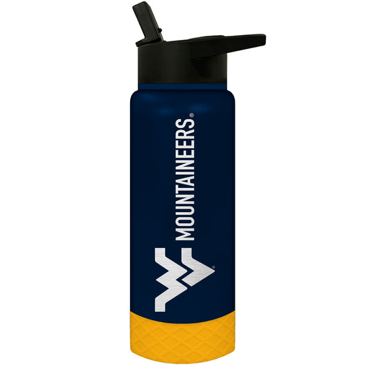 West Virginia Mountaineers 24oz. Thirst Hydration Water Bottle