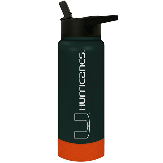 Miami Hurricanes 24oz. Thirst Hydration Water Bottle