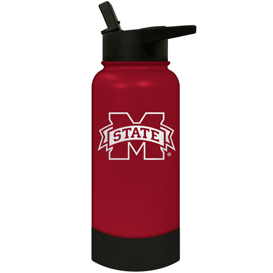 Mississippi State Bulldogs 32oz. Logo Thirst Hydration Water Bottle