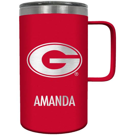 Georgia Bulldogs 18oz. Personalized Hustle Mug