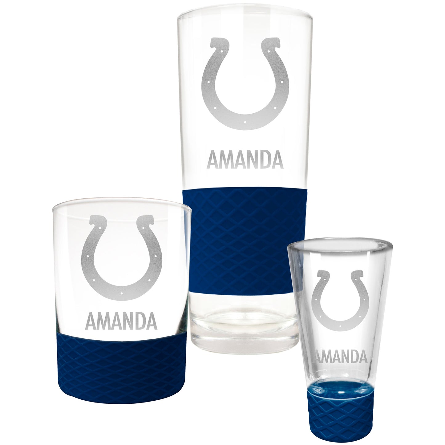 Indianapolis Colts 3-Piece Personalized Homegating Drinkware Set