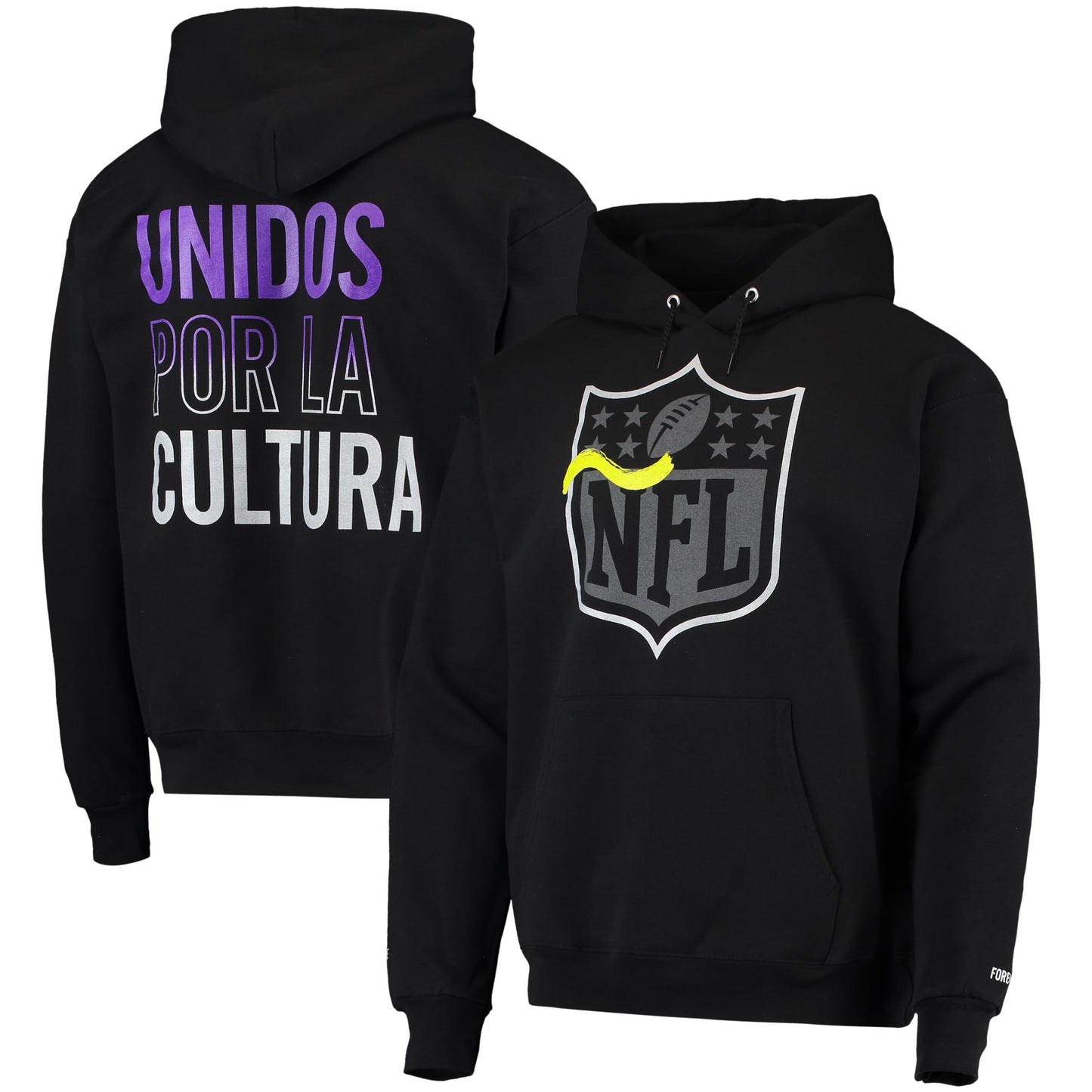 Men's Dunbrooke Black ÑFL Por La Cultura '21 Collection Pullover Hoodie