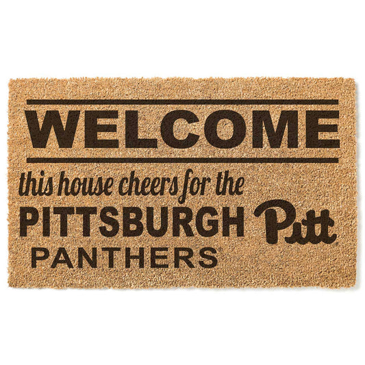 Pitt Panthers 18" x 30" Welcome Doormat