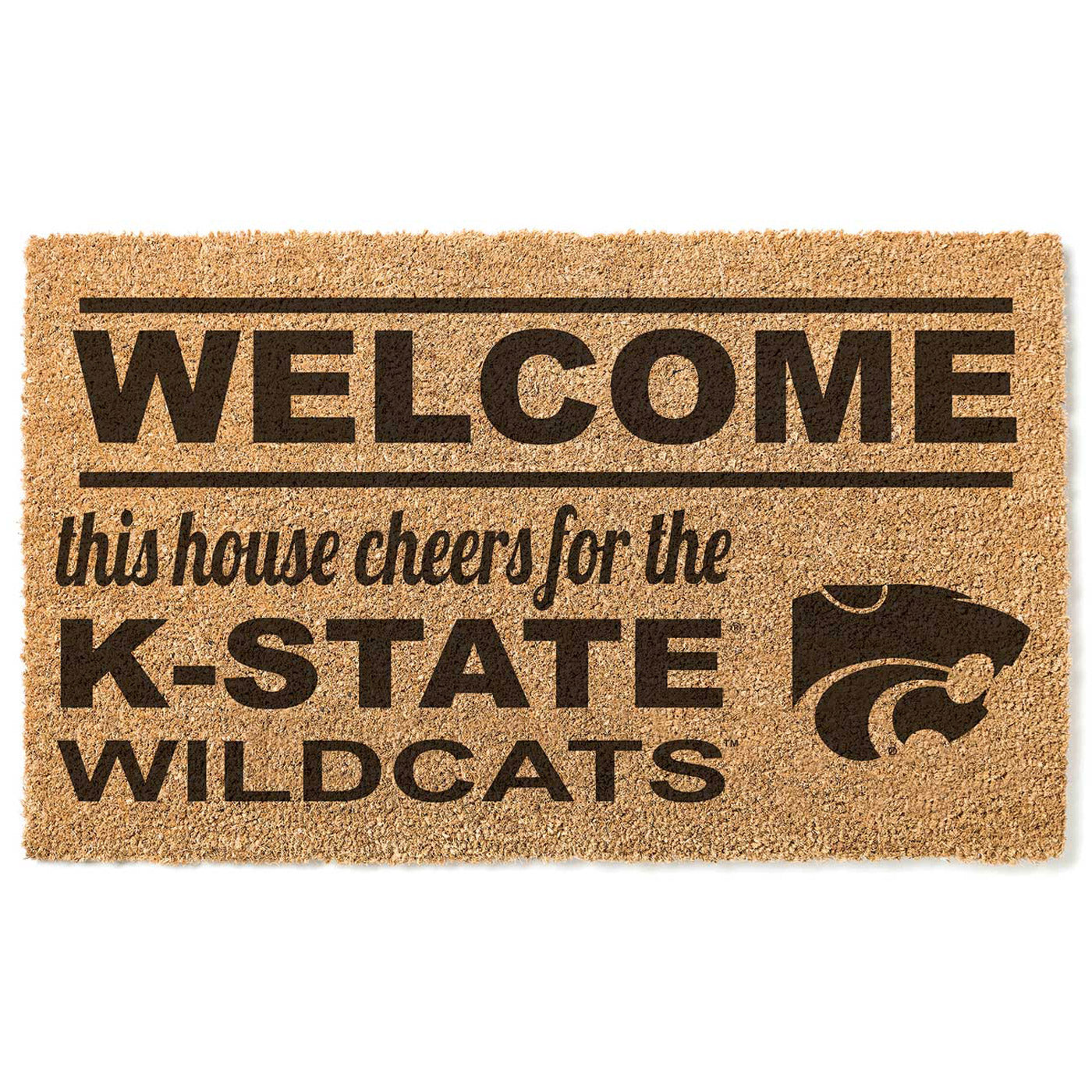 Kansas State Wildcats 18" x 30" Welcome Doormat