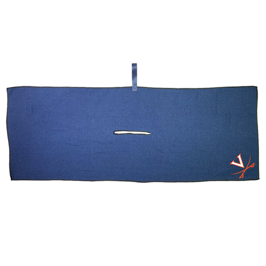 Navy Virginia Cavaliers 16'' x 40'' Microfiber Golf Towel