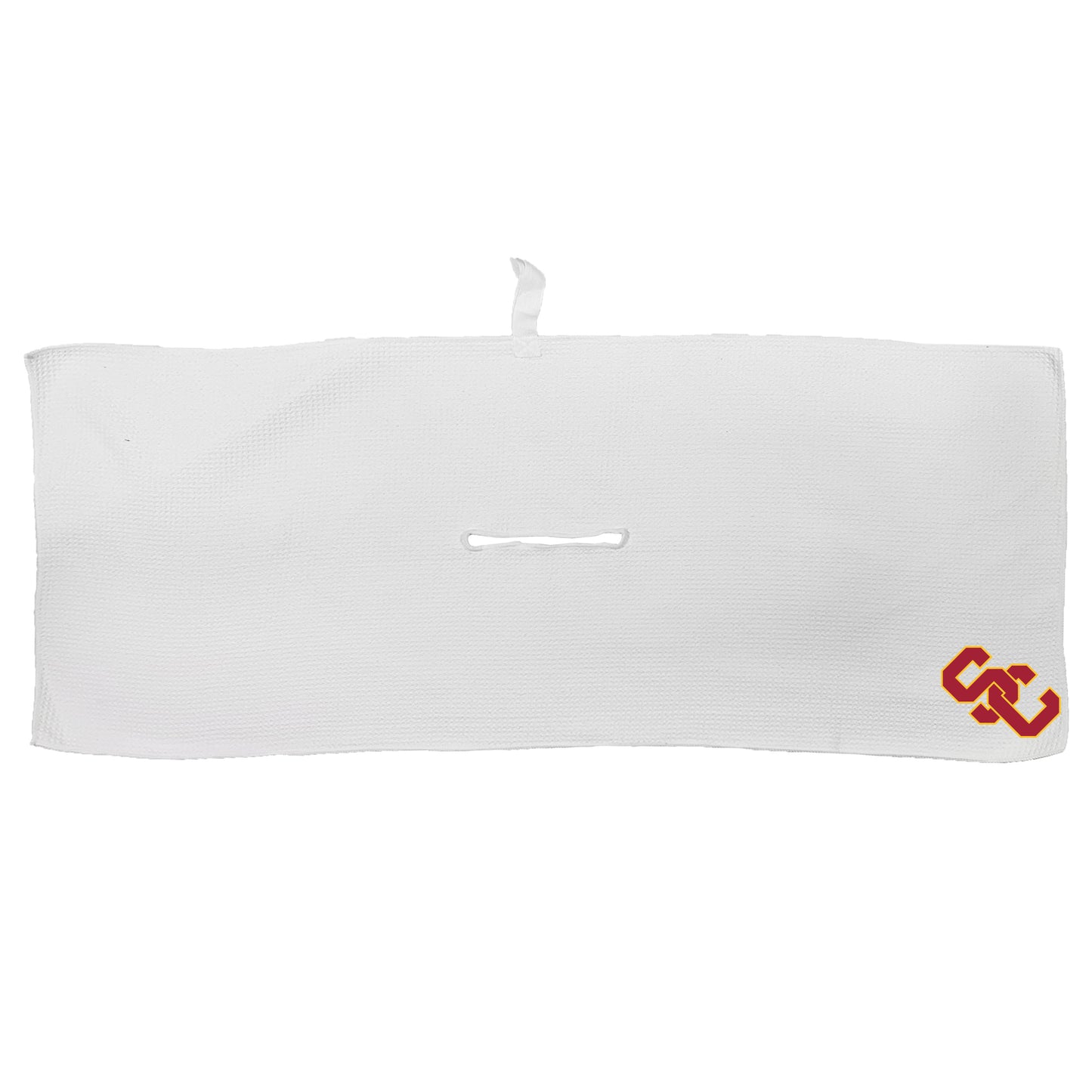 White USC Trojans 16'' x 40'' Microfiber Golf Towel