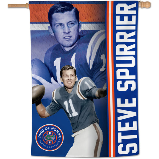 WinCraft Steve Spurrier Florida Gators Single-Sided 28'' x 40'' Ring of Honor Vertical Banner