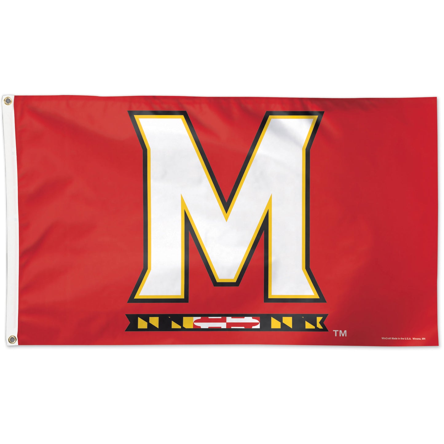 WinCraft Maryland Terrapins Single-Sided Deluxe 3' x 5' Flag